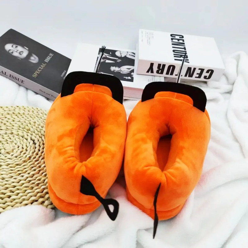 Women Shoes Winter - Anime tronçonneuse homme Pochita maison pantoufle
