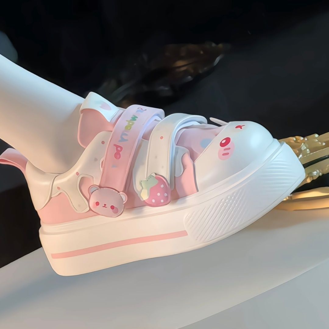 Women Shoes Sale - Nouvelles Chaussures en Toile Lolita Ours