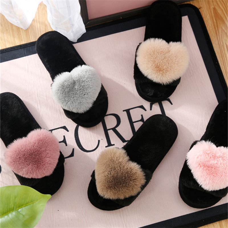 Women Shoes Winter - crriflz Pantoufles en peluche en forme