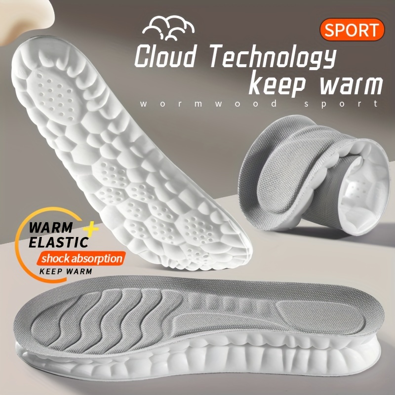 Women'S Shoes High Arch Support - Semelles de sport 4D souples, respirantes,
