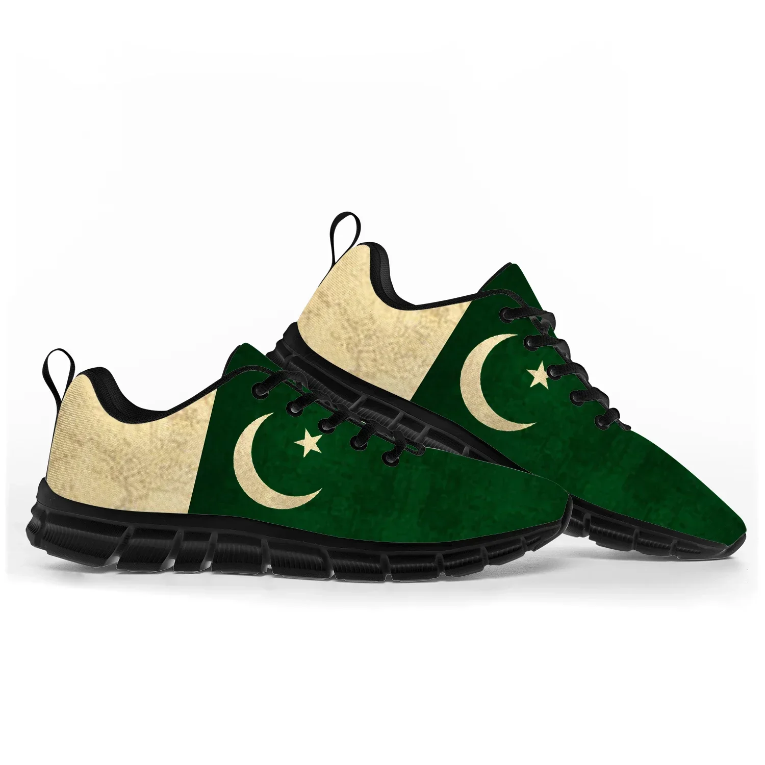 Women'S Shoes In Pakistan - Chaussures de sport avec drapeau pakistanais,