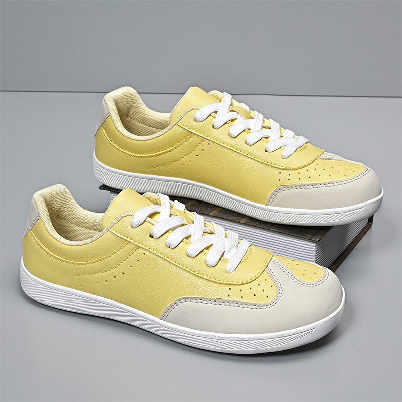 Women Shoes Big W - Chaussures de marche jaunes unisexes à
