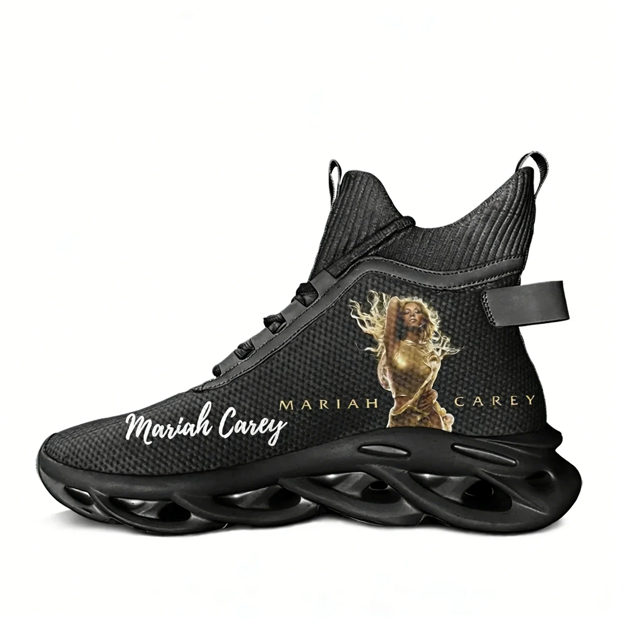 Women'S Shoes Hike - Mariah Carey Baskets montantes plates unisexe,
