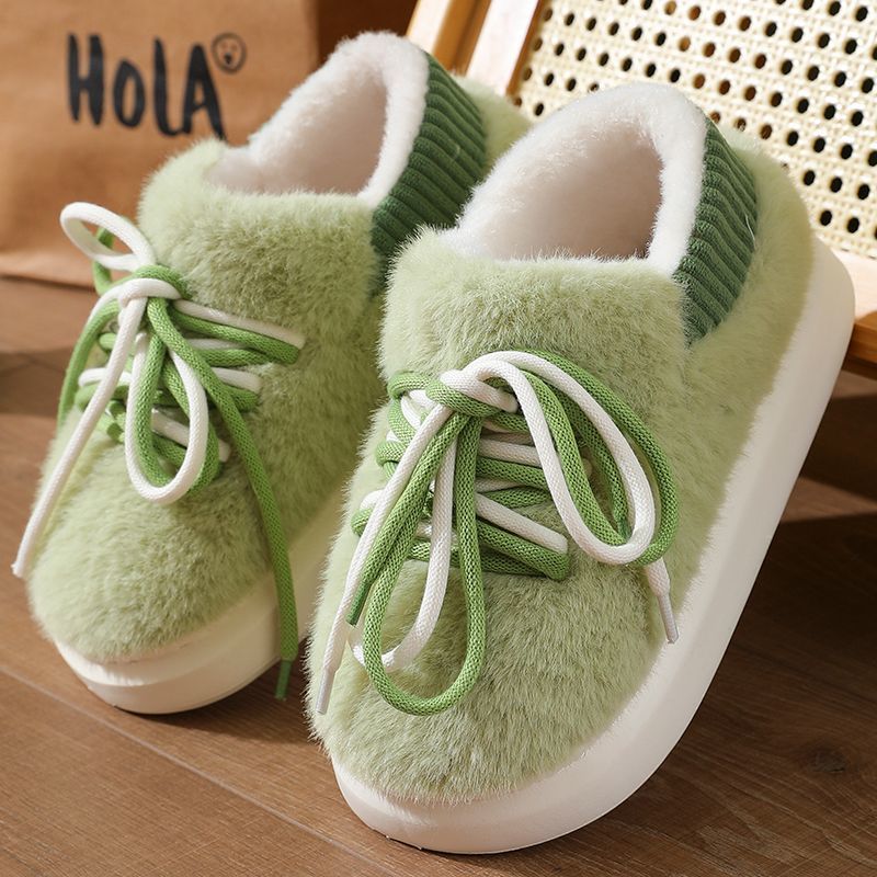 Women Shoes Winter - Pantoufles stéréoscopiques à enveloppe complète, chaussures