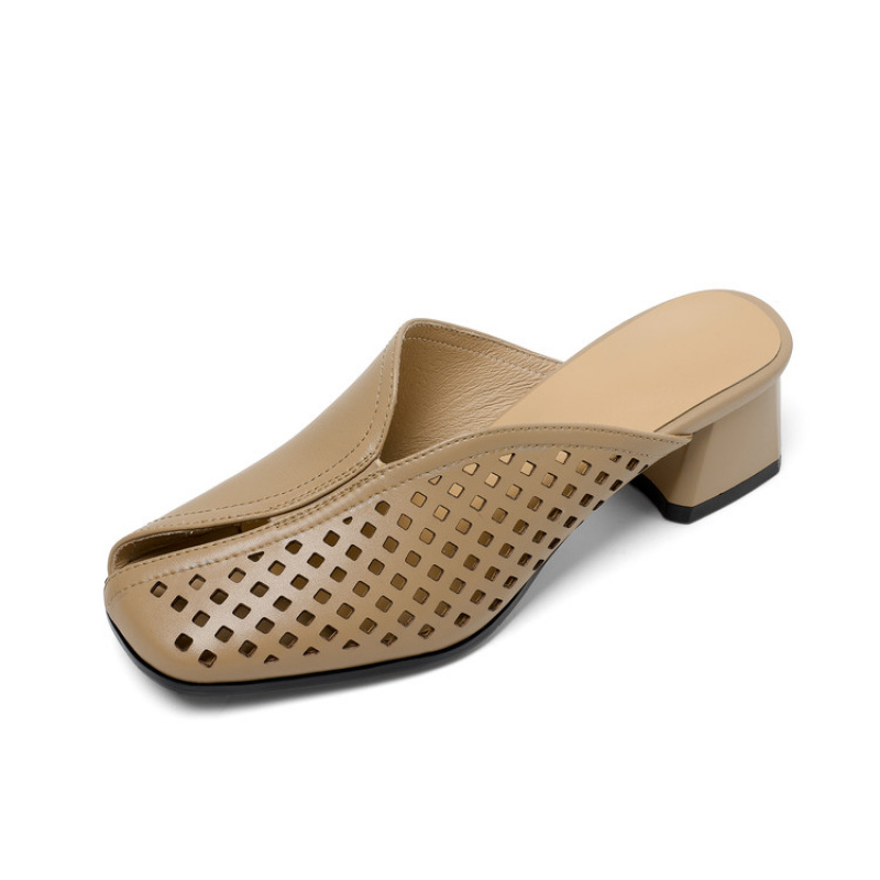 Women'S Shoes In Wide Width - Mules à talons épais pour femme,