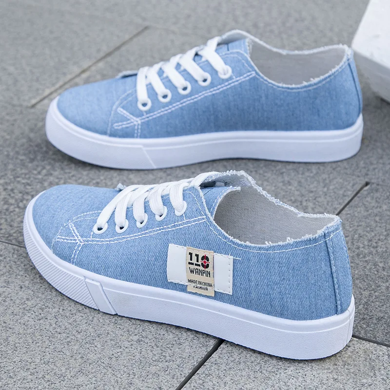 Kids Shoes Women - Baskets basses en toile pour femme