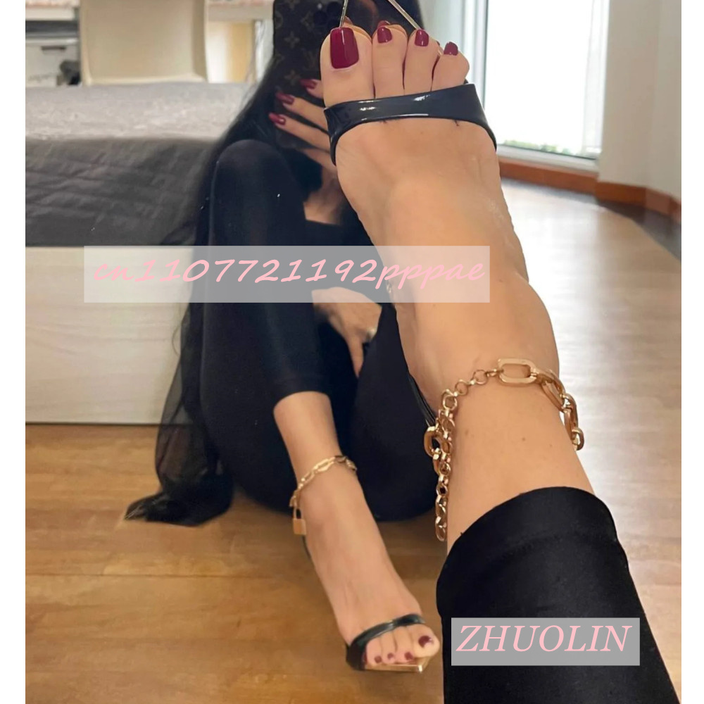 Femmes métal pointu noir talon - Kids Shoes Women avis et prix