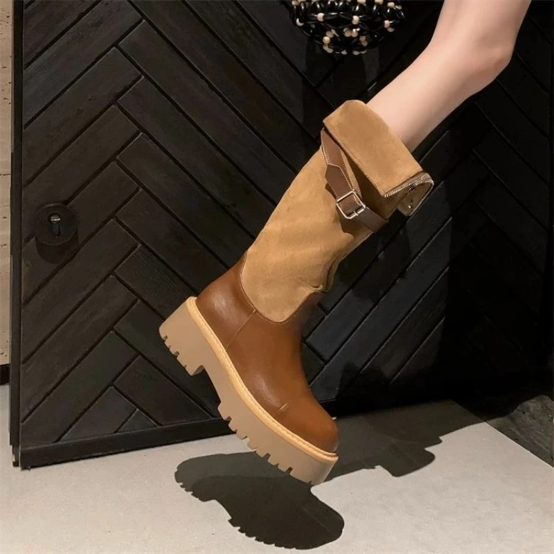 Automne hiver boucle de ceintu - Women'S Shoes Y2K avis et prix