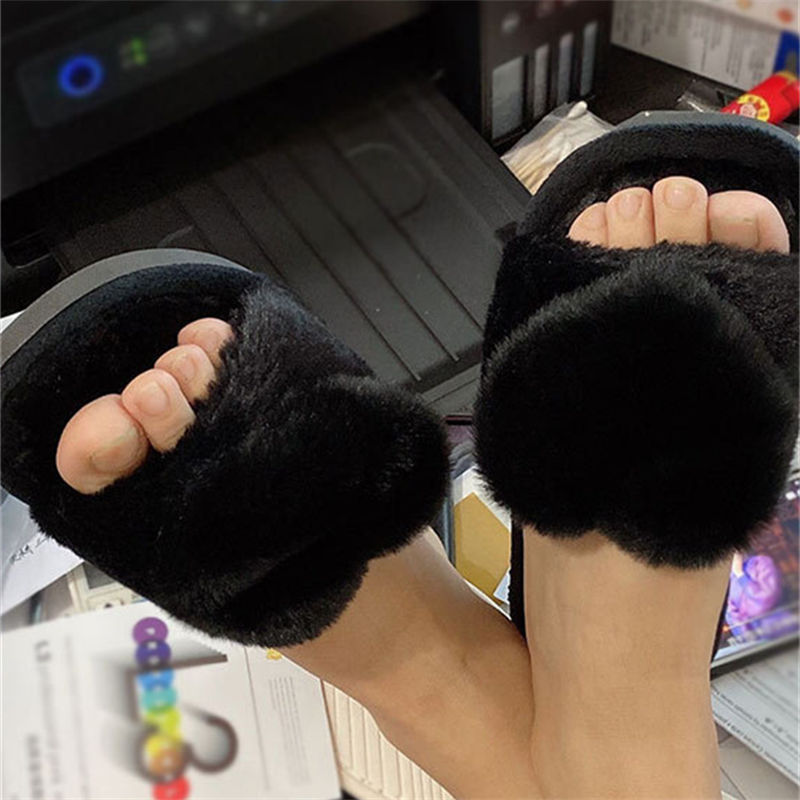crriflz Pantoufles en peluche  - Women Shoes Winter avis et prix