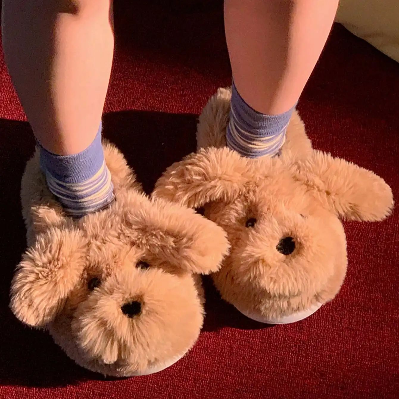 Chaussons d'intérieur en fourr - Women Shoes Winter avis et prix