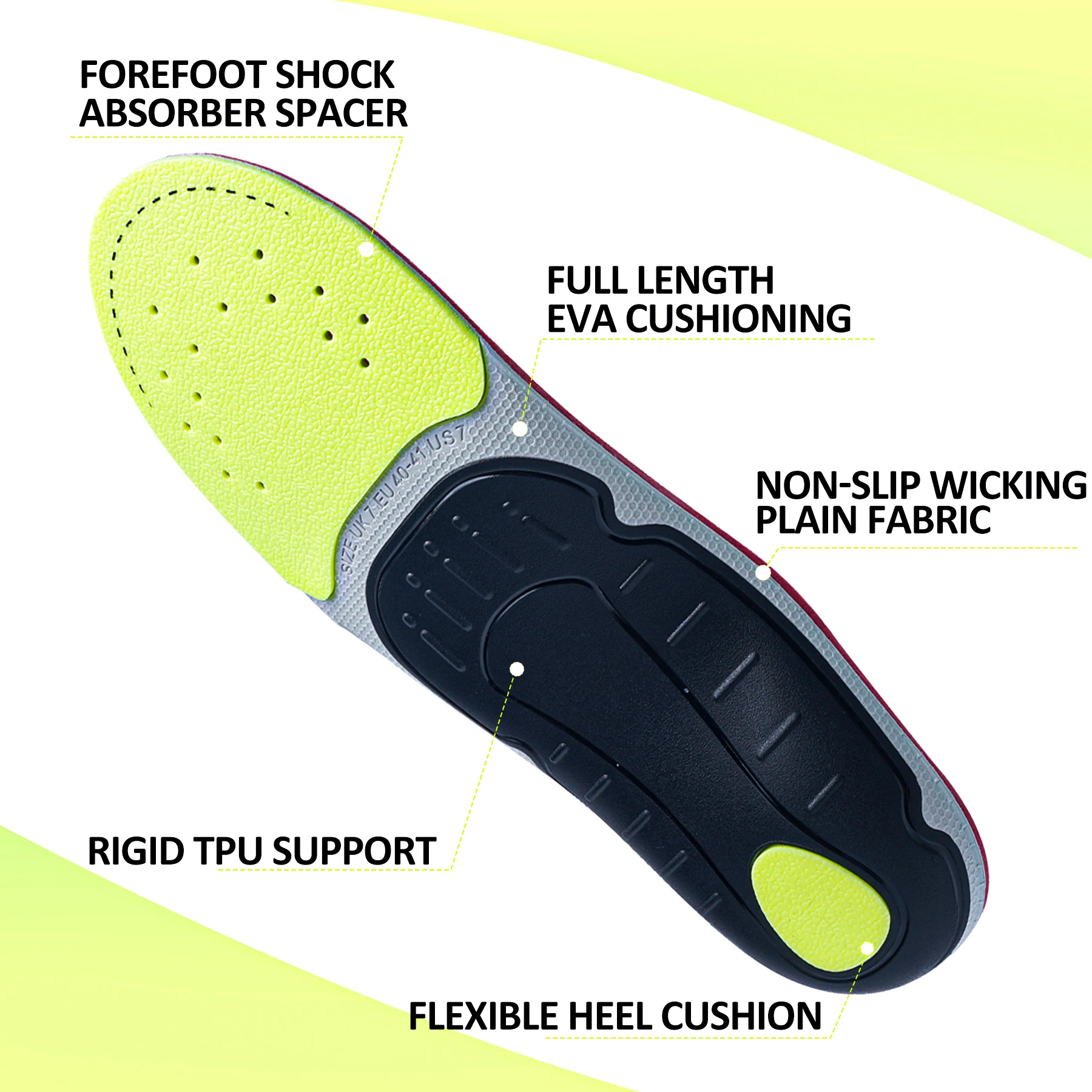 Semelle intérieure orthopédiqu - Women'S Shoes High Arch Support avis et prix