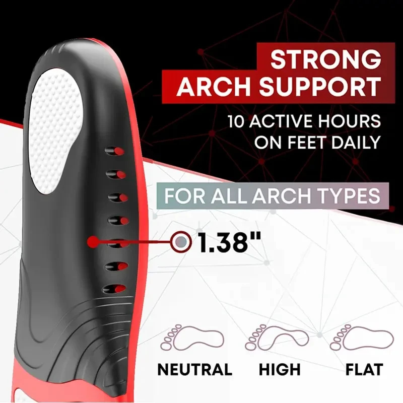 Semelles intérieures robustes  - Women'S Shoes High Arch Support avis et prix