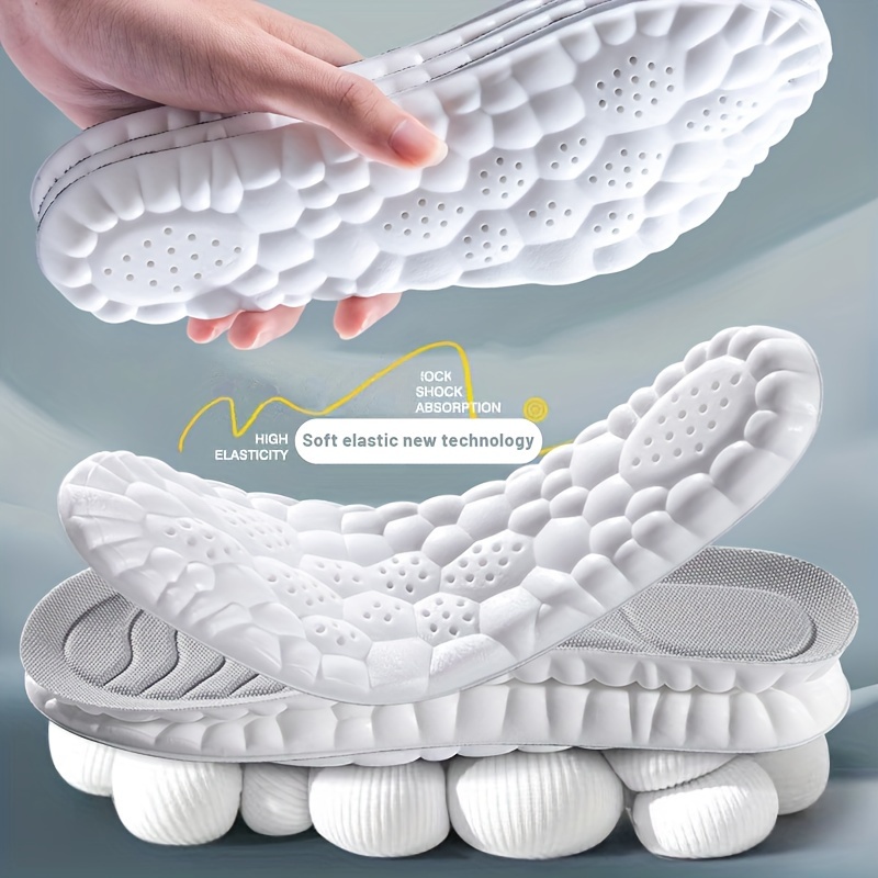 Semelles de sport 4D souples,  - Women'S Shoes High Arch Support avis et prix