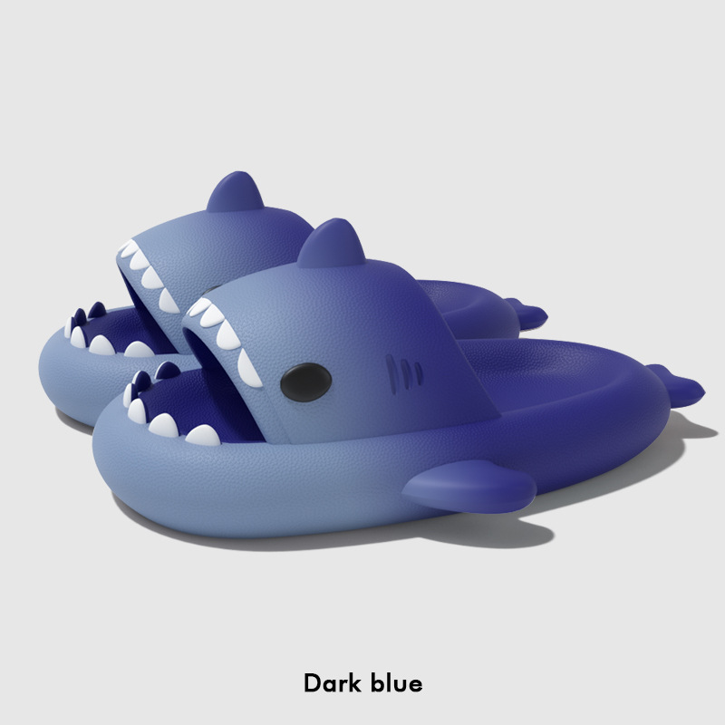 Pantoufles de requin de dessin - Women Shoes Size To Men avis et prix
