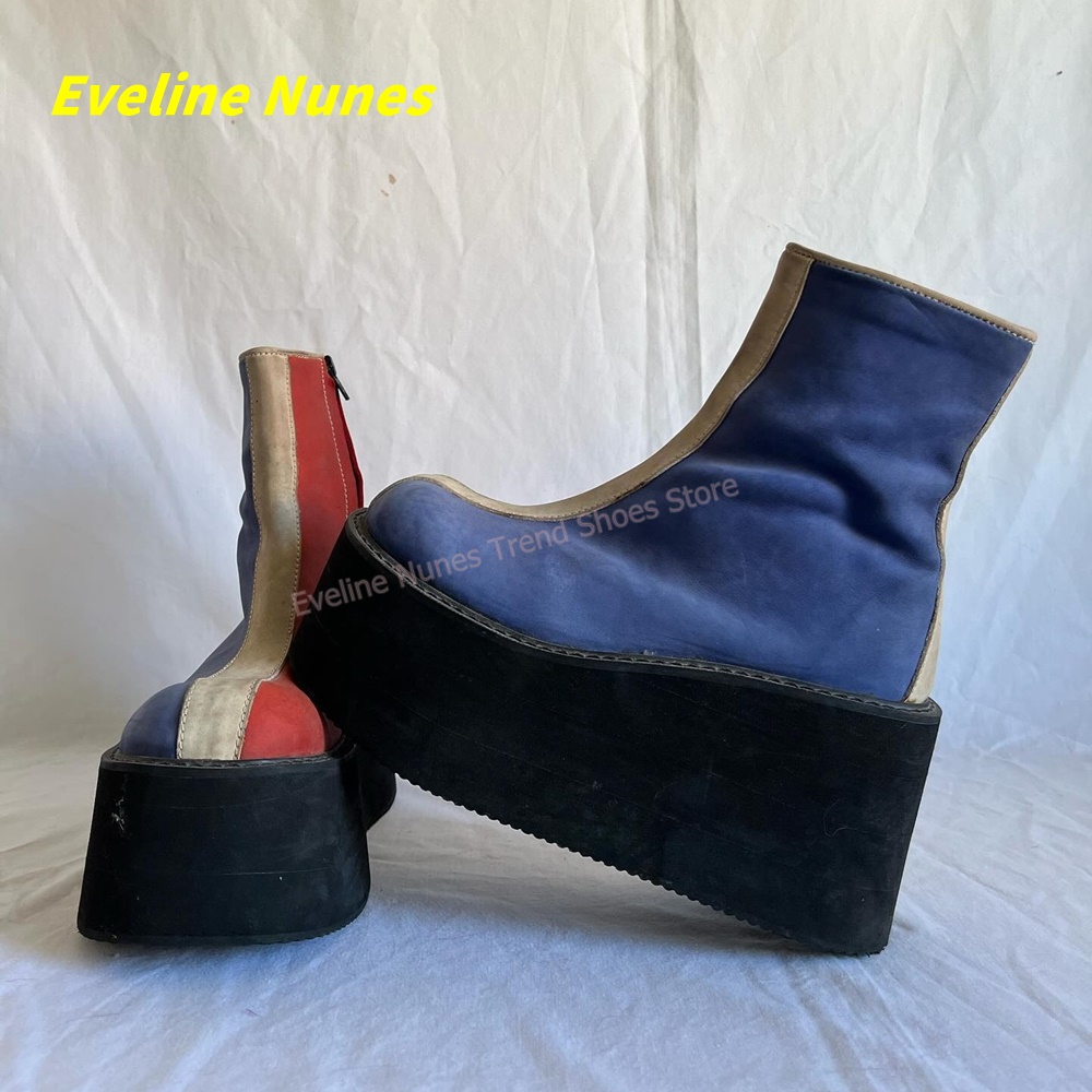 Bottines à plateforme Y2K roug - Women'S Shoes Y2K avis et prix