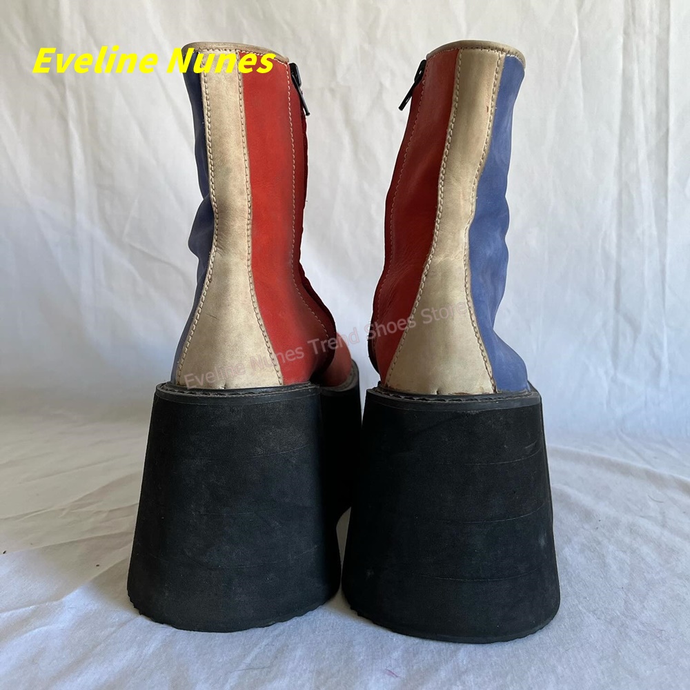 Bottines à plateforme Y2K roug - Women'S Shoes Y2K avis et prix
