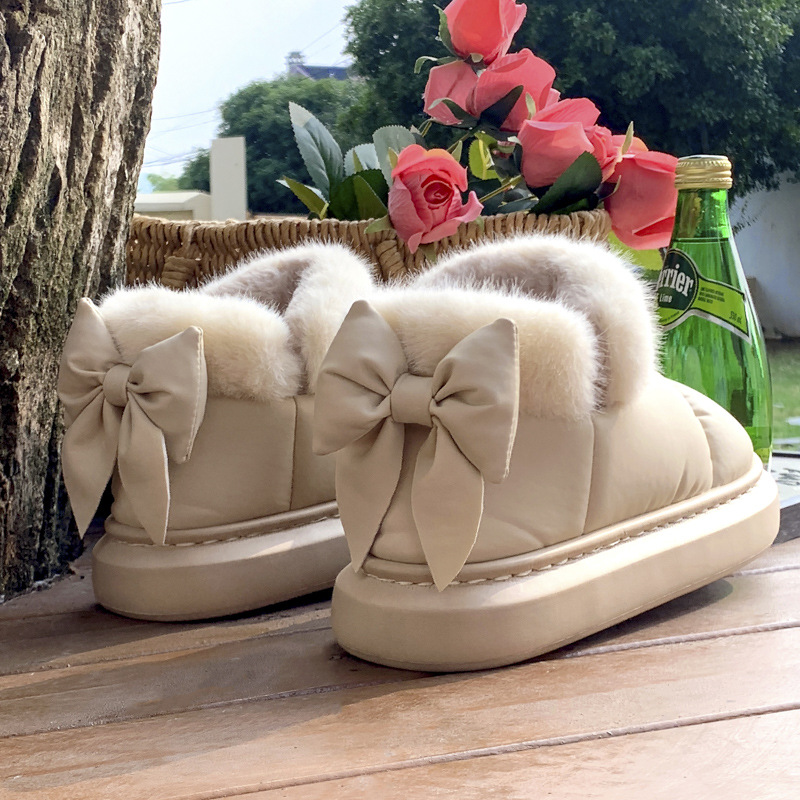 Pantoufles d'hiver en peluche  - Women Shoes Winter avis et prix