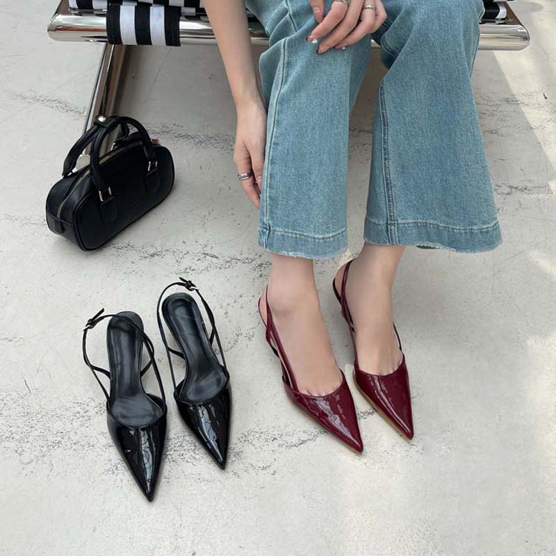 Escarpins bordeaux pour femme  - Women'S Shoes Burgundy avis et prix