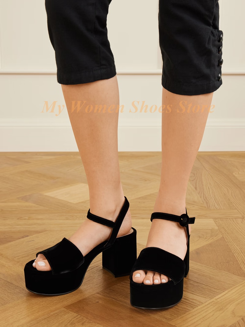 Sandales à plateforme en daim  - Kids Shoes Women avis et prix