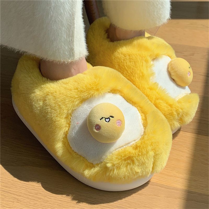 Pantoufles en peluche en forme - Women Shoes Winter avis et prix
