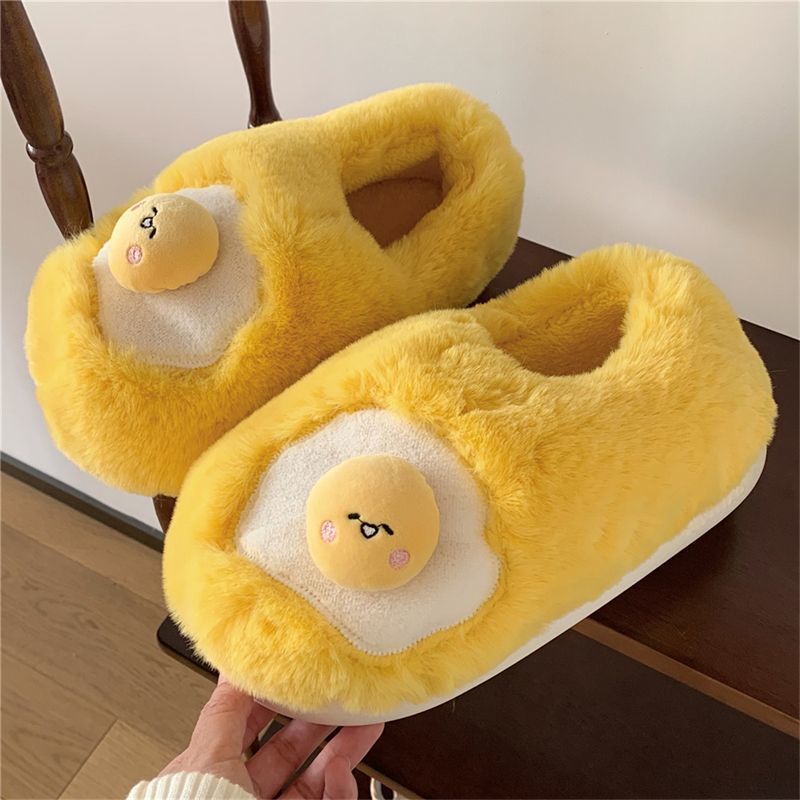 Pantoufles en peluche en forme - Women Shoes Winter avis et prix