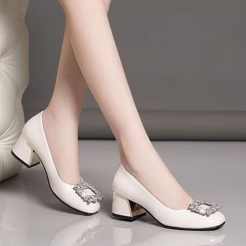 Mocassins en cuir véritable po - Women'S Shoes In Wide Width avis et prix