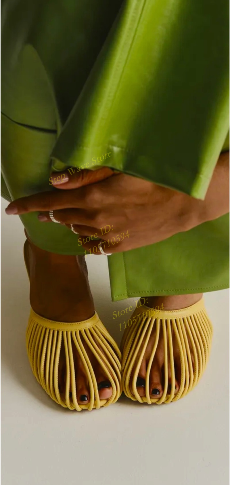 Mules à bout carré jaunes, sty - Women'S Shoes Burgundy avis et prix