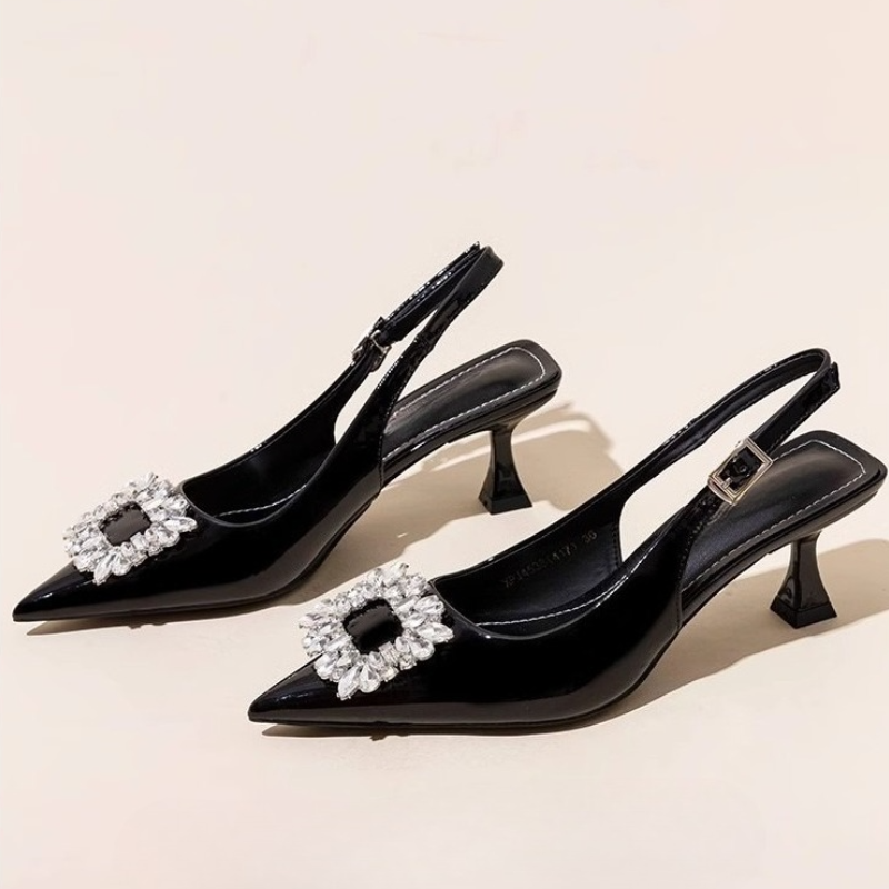 Sandales d'été à bout pointu p - Strappy Heeled Sandals avis et prix